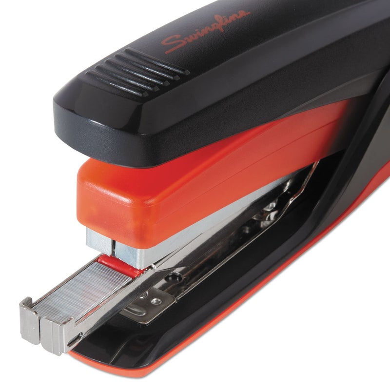 Swingline Stapler, Quick Touch Reduced Effort Stapling, Full Strip, 20 Sheets, Black/Red (S7064507) - Image 4